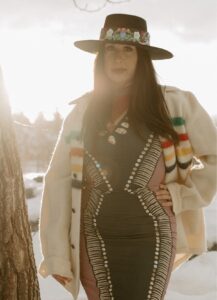 Jody Funk performing live on stage, showcasing powerful vocals and authentic country-rock style.