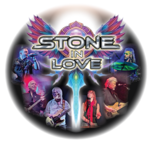 ALT Text: Stone in Love performing live as a high-energy Journey tribute band