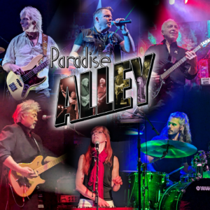 Paradise Alley performing live classic rock hits inspired by Journey, Boston, Styx, and Streetheart